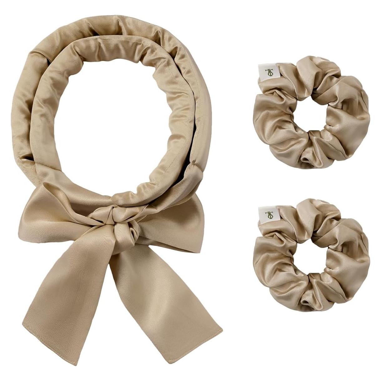 Rizador de Cabello Sin Calor LILYSILK 100% Seda Set 3 Piezas