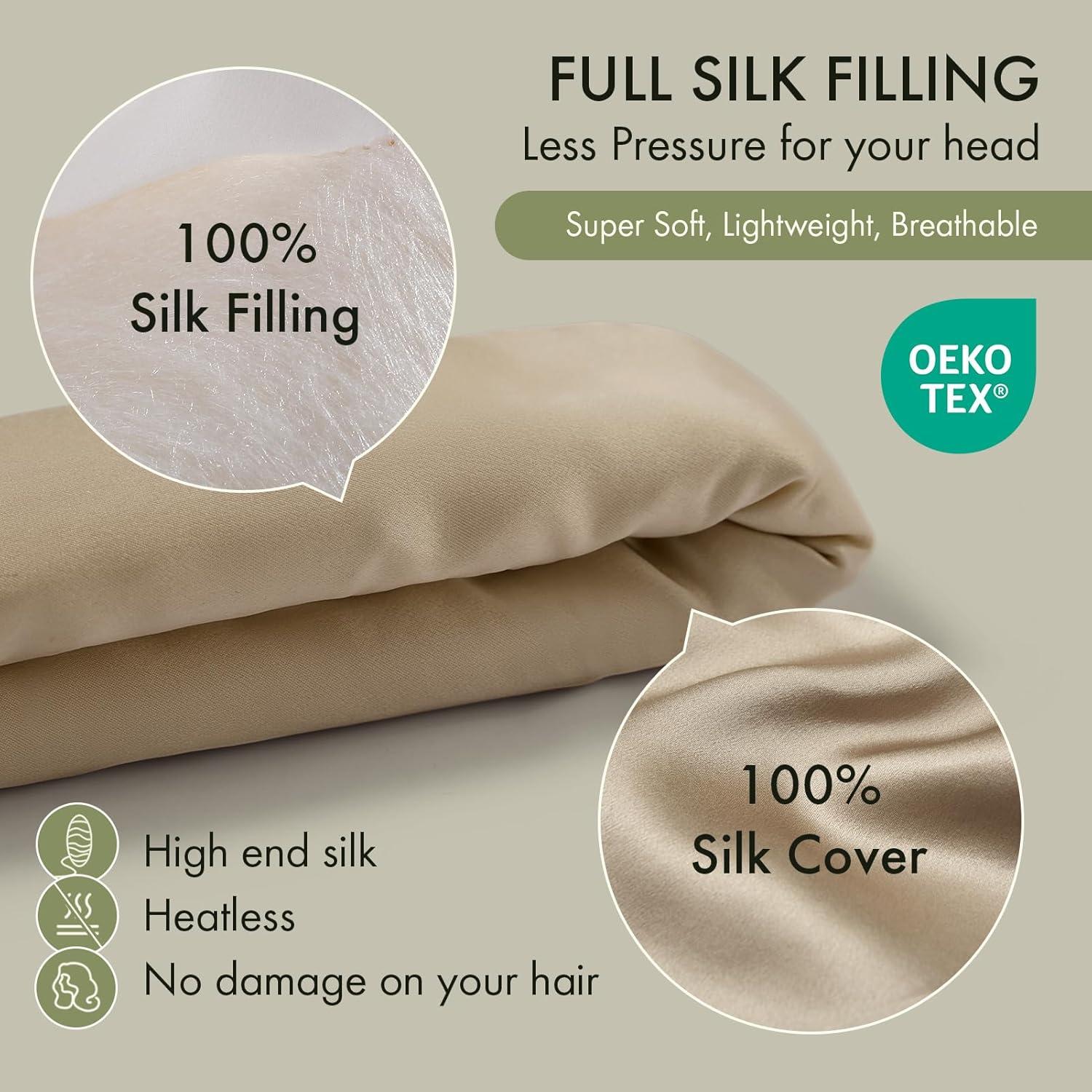 Rizador de Cabello Sin Calor LILYSILK 100% Seda Set 3 Piezas