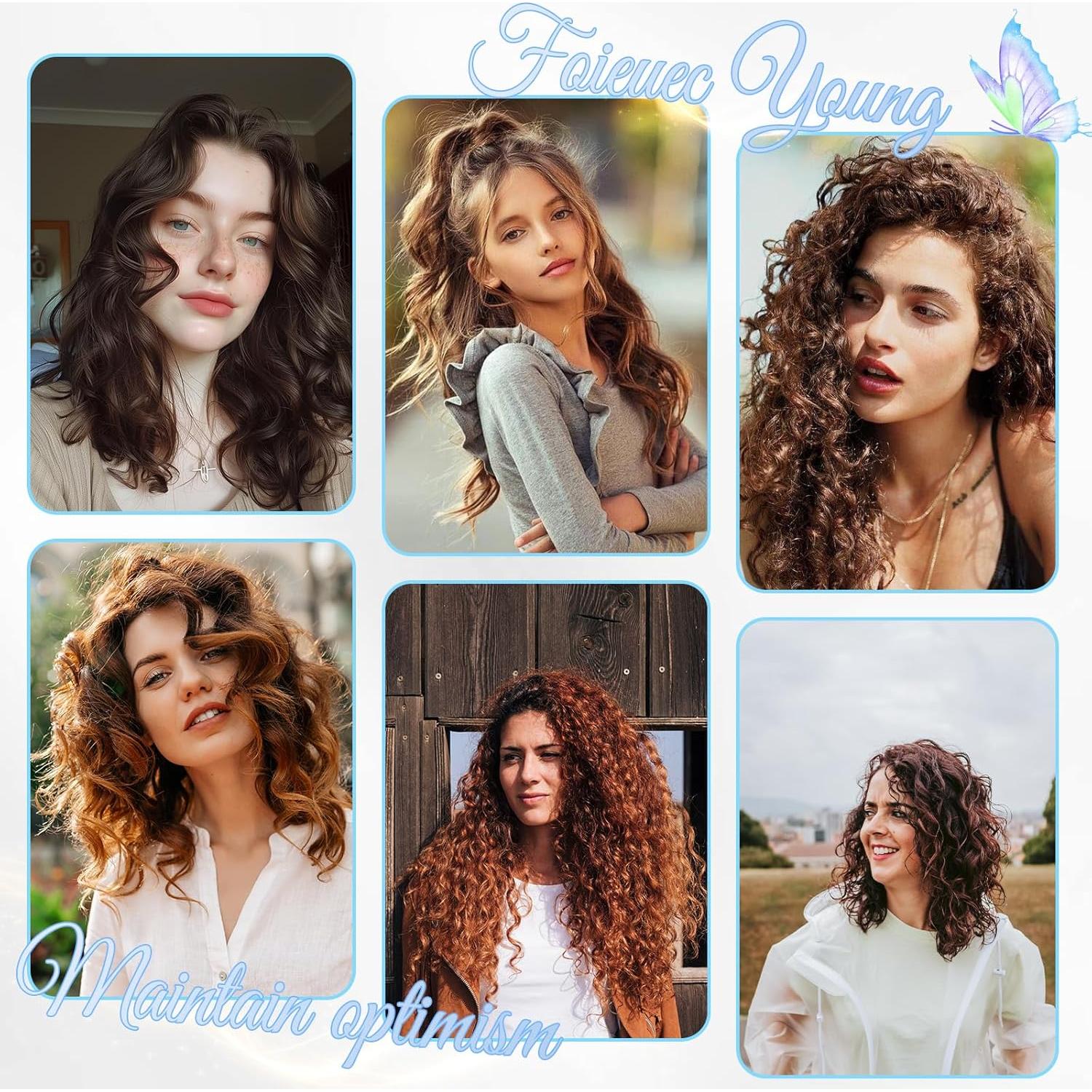 Rizador de Cerámica Turmalina 5 en 1 MENOW - Temperatura Ajustable