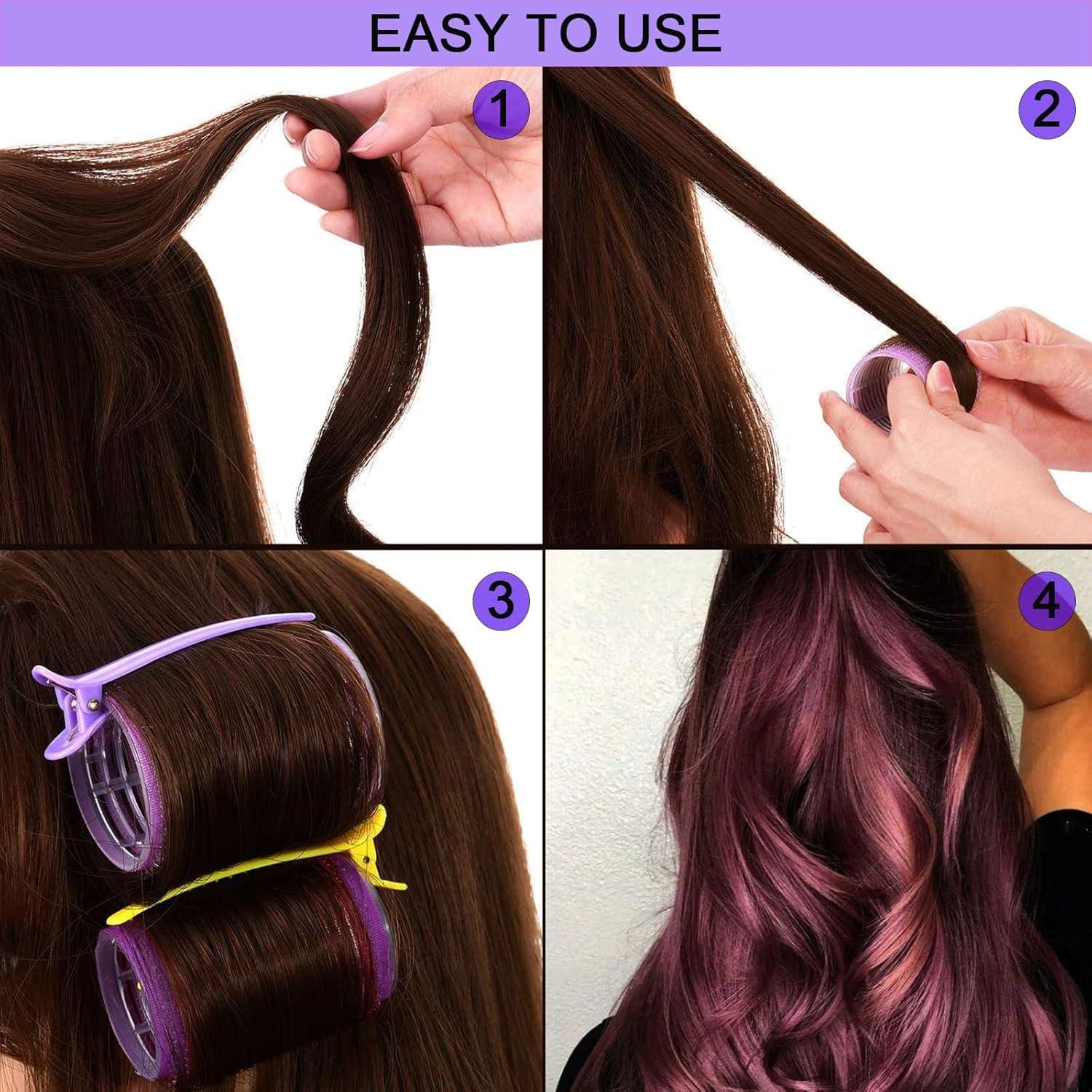 Rulos para Cabello Super Jumbo PIKBIU - Paquete de 12 Unidades