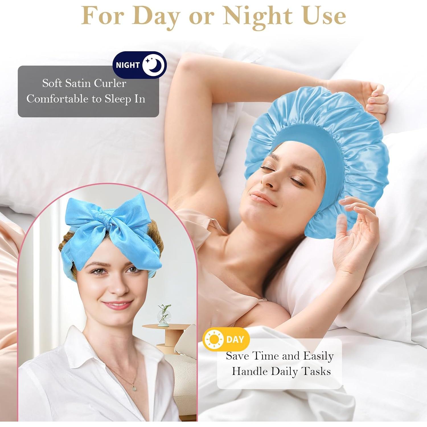 Rizador de Cabello Sin Calor Ystrybo - Set 8 Piezas Azul