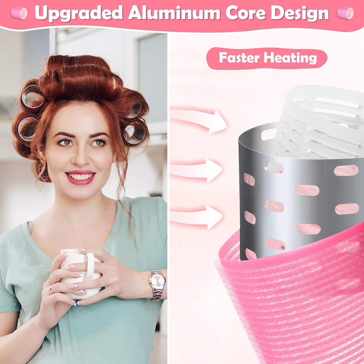 Juego de Rulos Térmicos Tetutor Jumbo con Clips - 24 Rulos 63mm, 48mm, 36mm