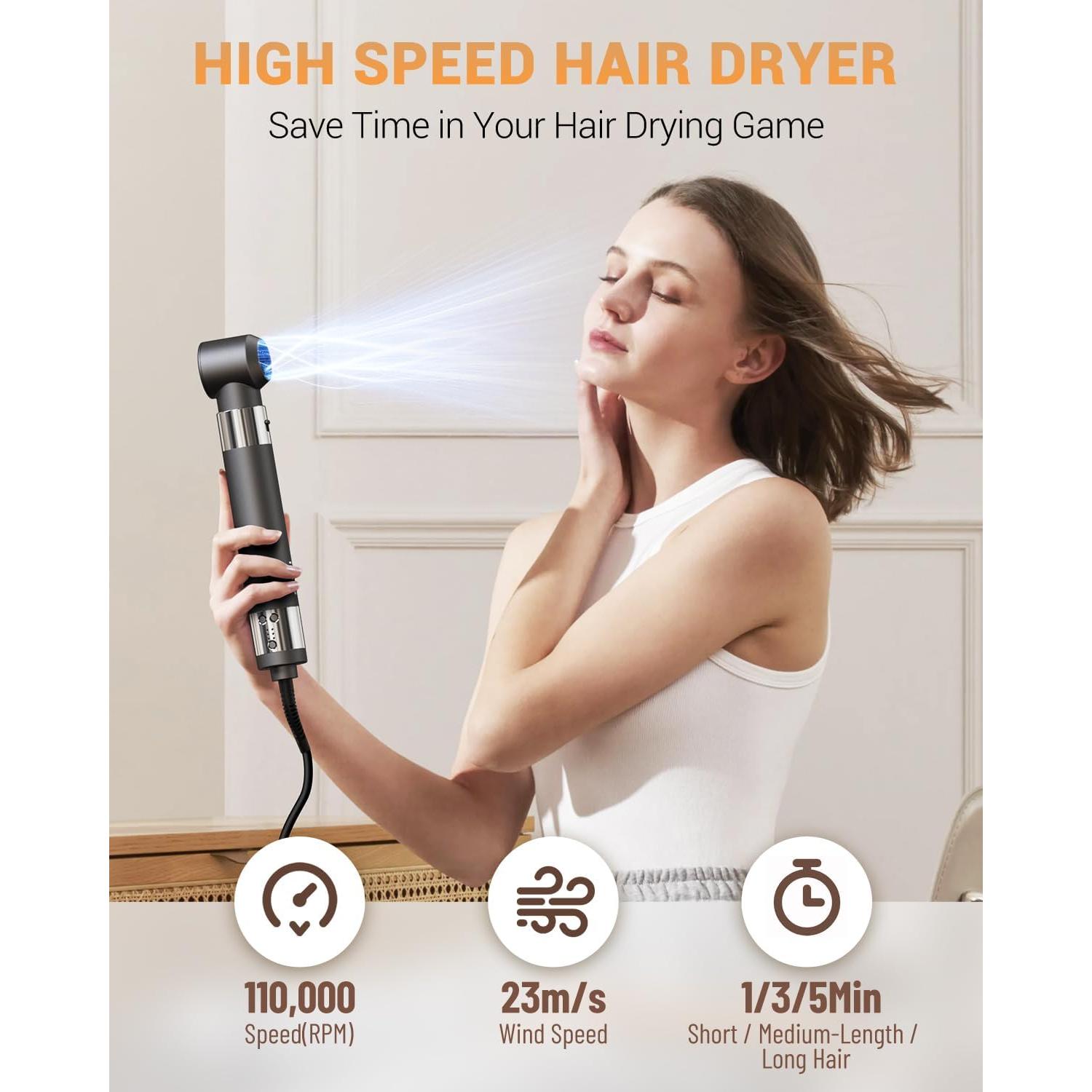 Cepillo Secador de Cabello 6 en 1 IBAYS Profesional 2 kg