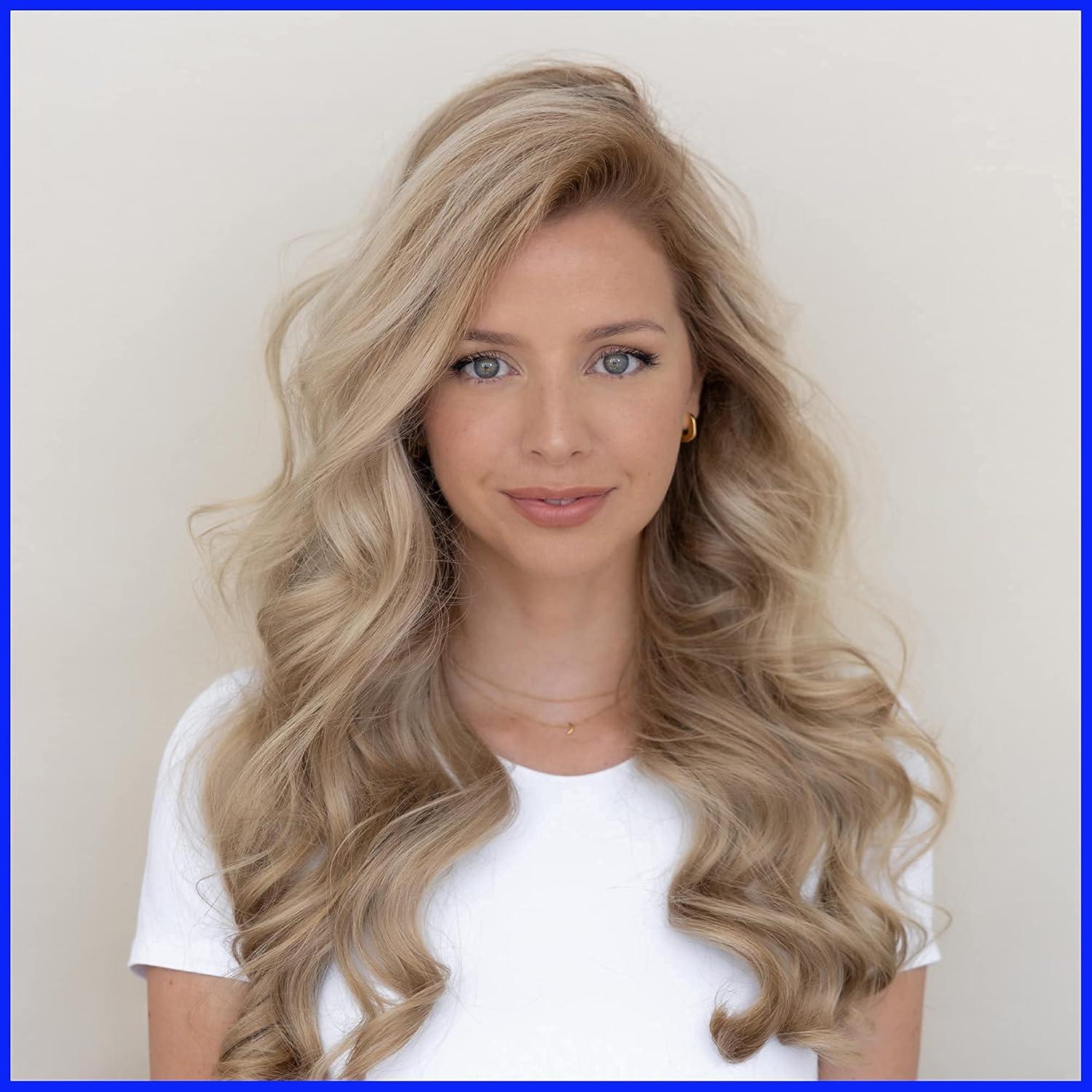 Rizador de Cabello Sin Calor RobeCurls Diadema Satén Moca