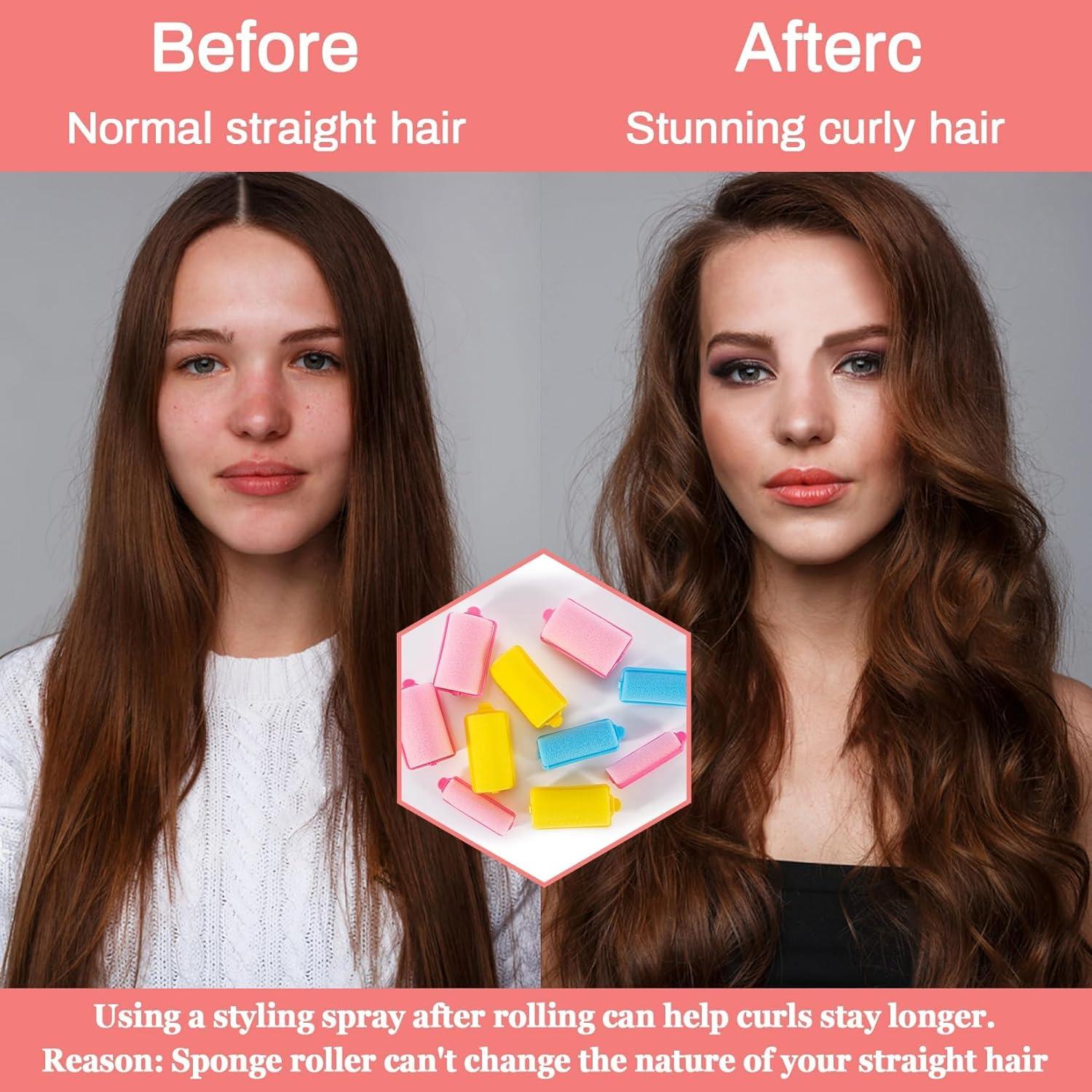 Rulos de Espuma MAQIHAN 36PCS para Rizado Sin Calor