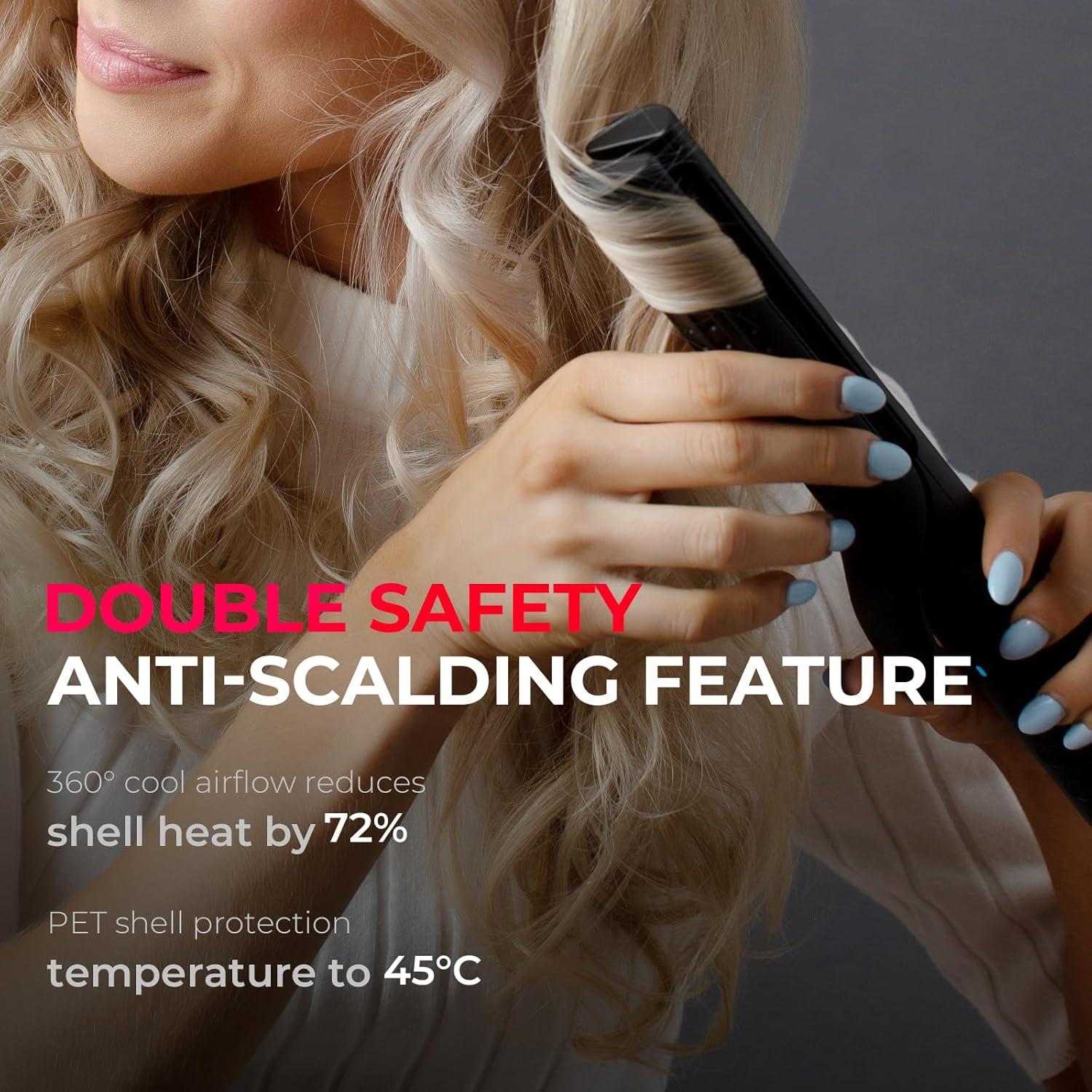 Plancha de Cabello TYMO Airflow 2.0 - Rizador y Alisador 2 en 1