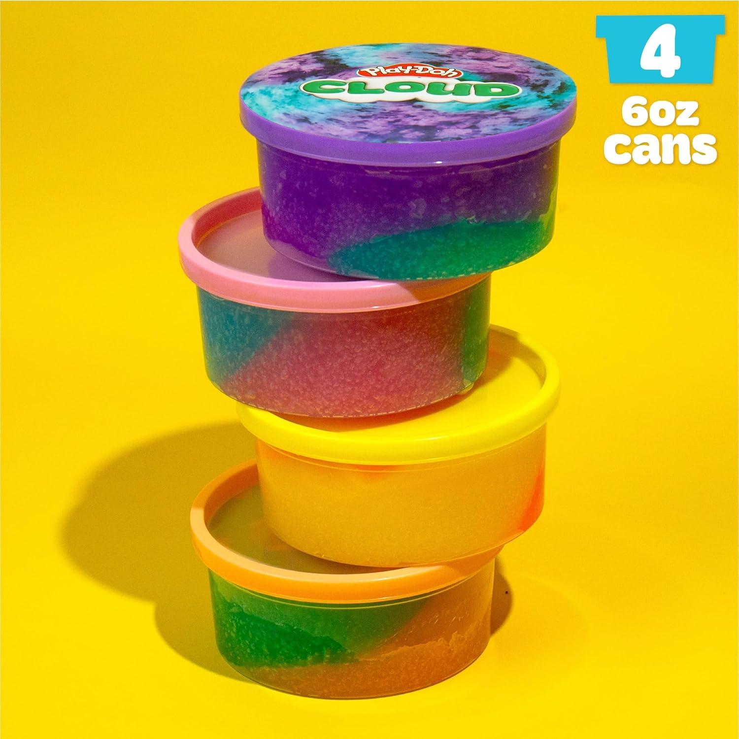 Play-Doh Nube Aromatizada 4 Piezas 170g Cada Una
