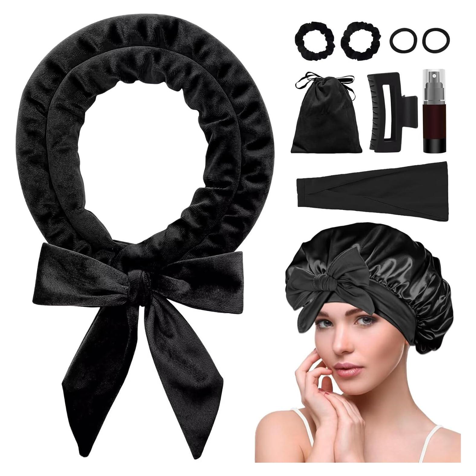Diadema para Rizos Sin Calor Posicurly 178 cm con Gorro