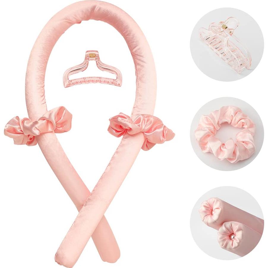 Banda Rizador de Cabello Sin Calor BATOUDE Rosa 30x5.8cm