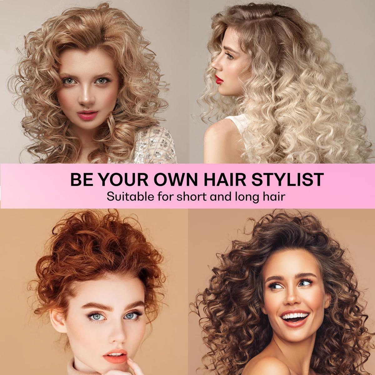 Banda de Rizado Sin Calor Lanzhire - Rizos para Cabello Largo y Corto