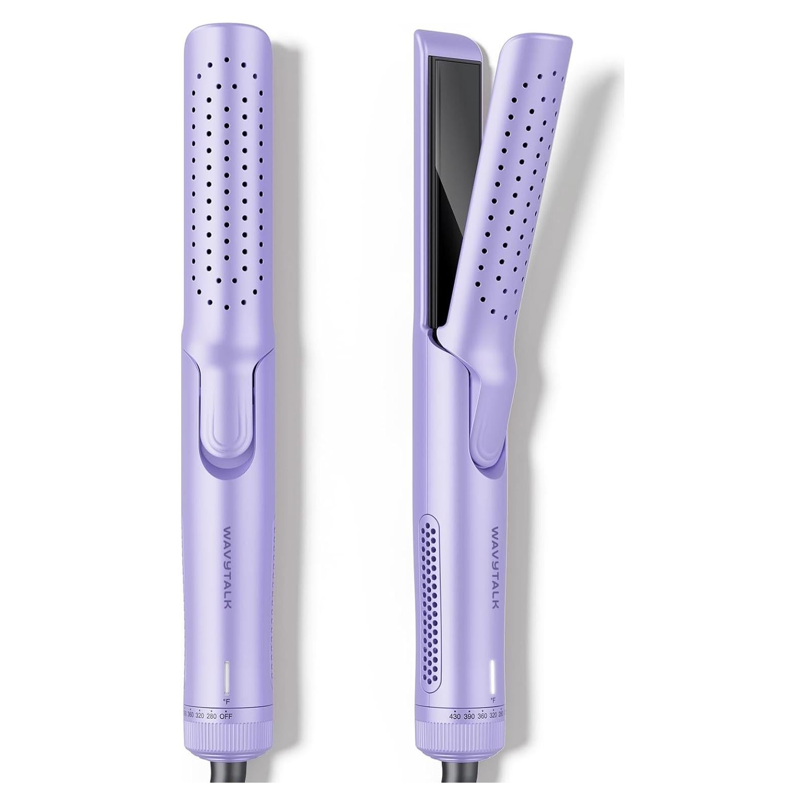 Rizador de Cabello Wavytalk Airflow Styler 2 en 1 3.18 cm Púrpura