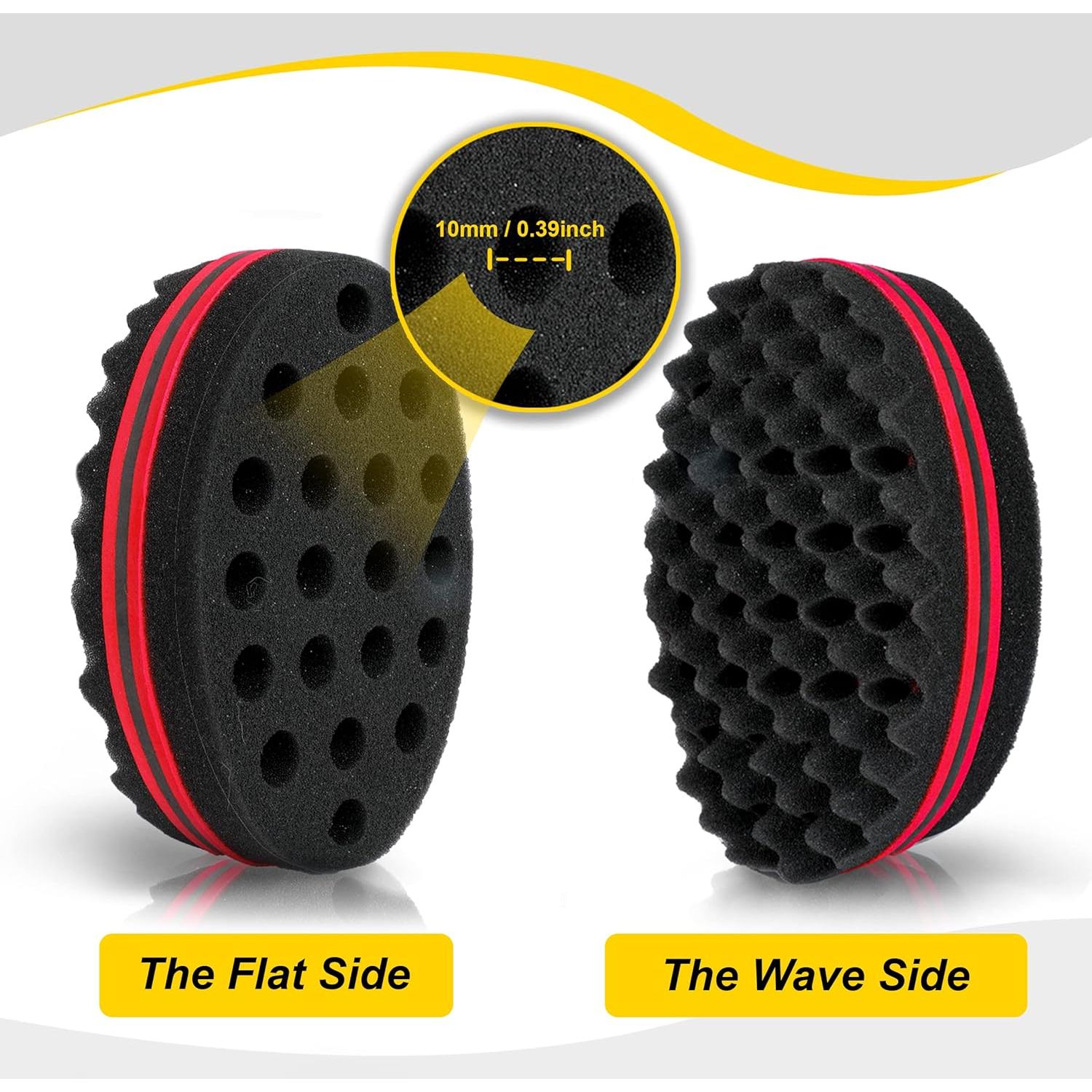 Set de Esponja para Cabello Selalu 4 Piezas - Rizado y Torcido