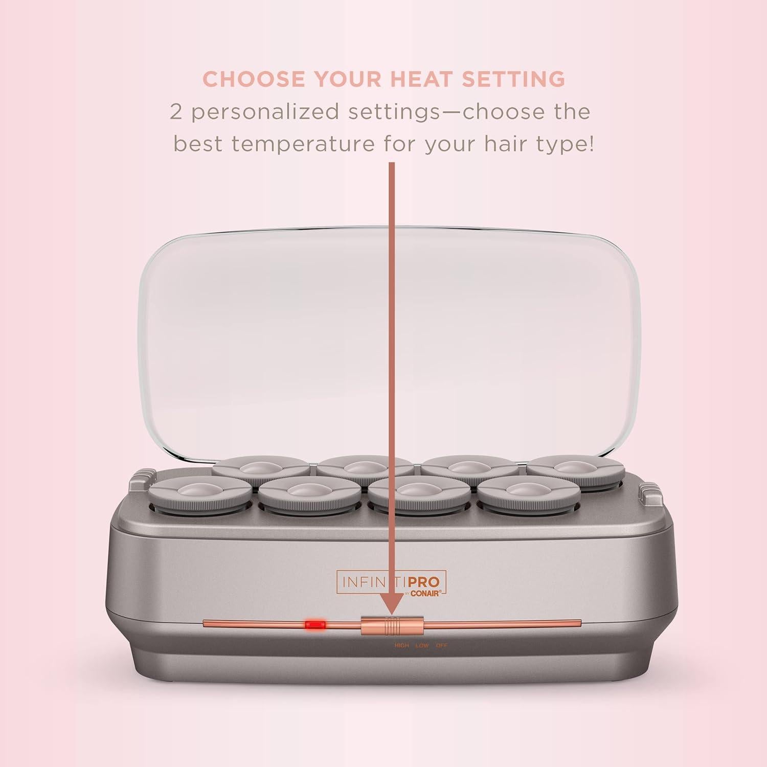 Rulos Calientes Cerámicos Conair HS800 5 cm - 8 Rulos Jumbo