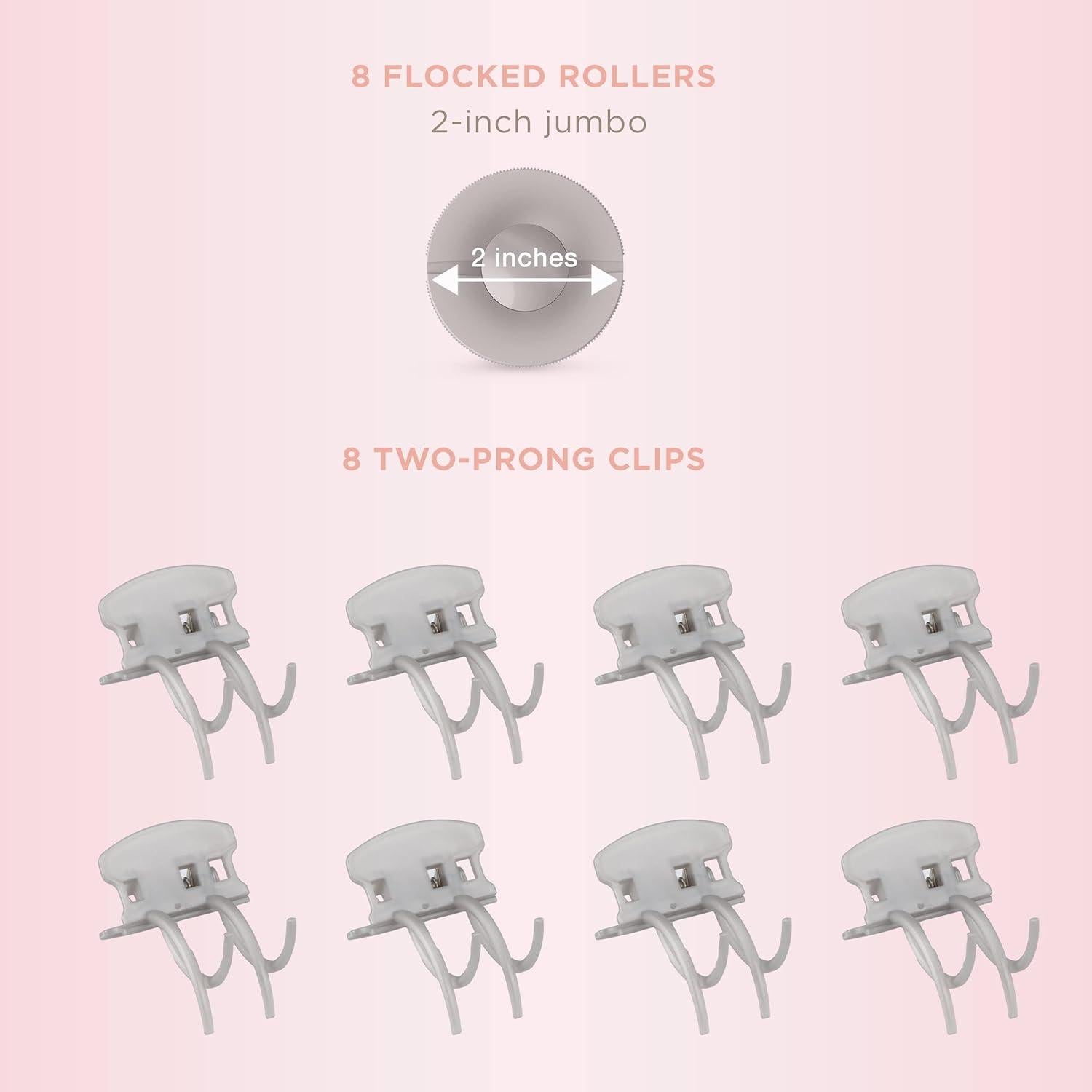 Rulos Calientes Cerámicos Conair HS800 5 cm - 8 Rulos Jumbo