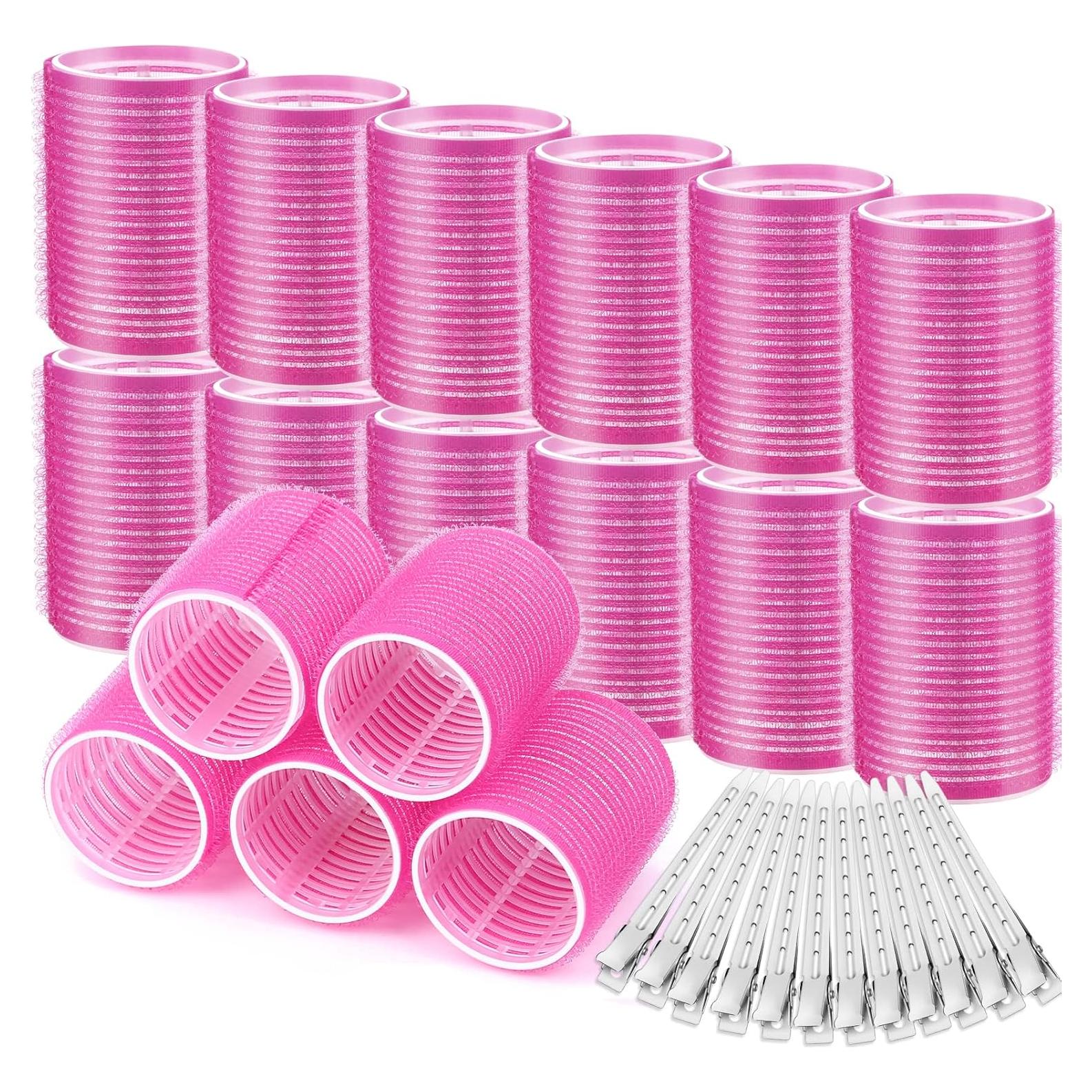 Rulos Grandes Autoadhesivos Acejoz con Clips Acero Inoxidable