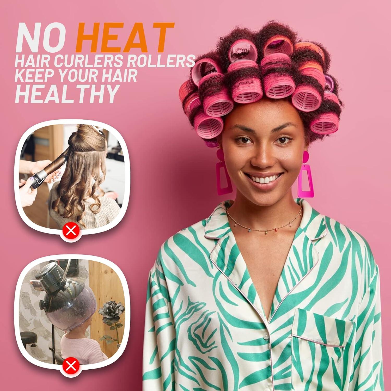 Rulos Grandes Autoadhesivos Acejoz con Clips Acero Inoxidable