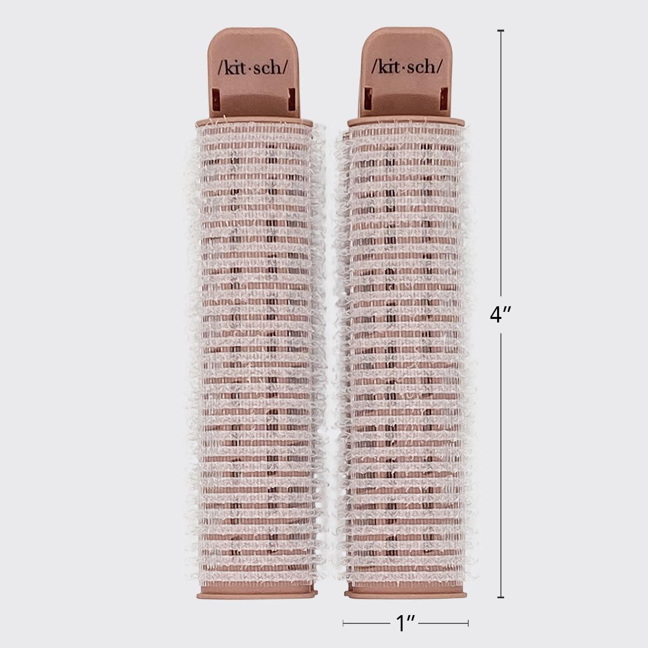 Kitsch Clips Voluminizadores para Cabello - 2 Piezas Terracota