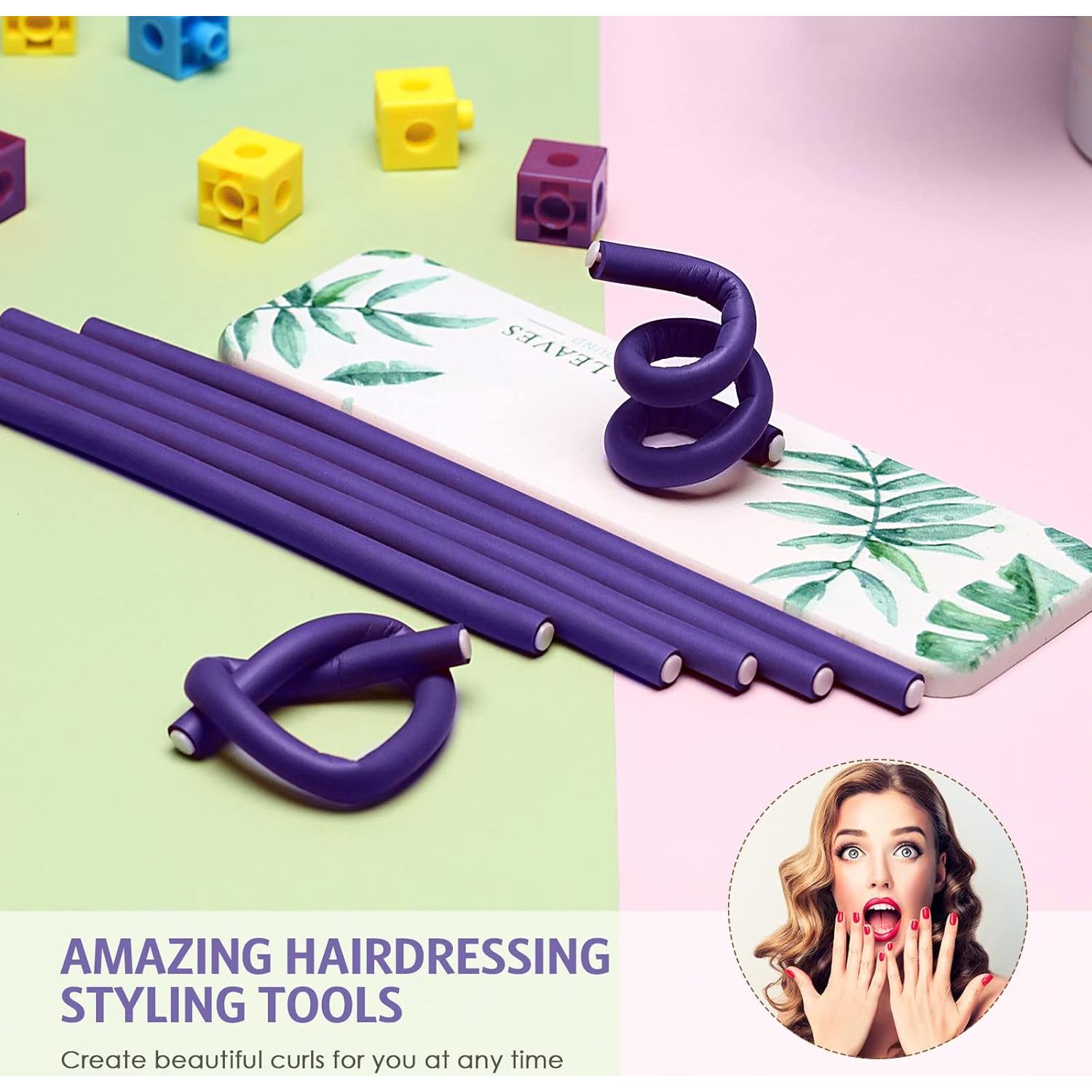 Varillas Flexibles para Rizar el Cabello WILLBOND 60 Piezas