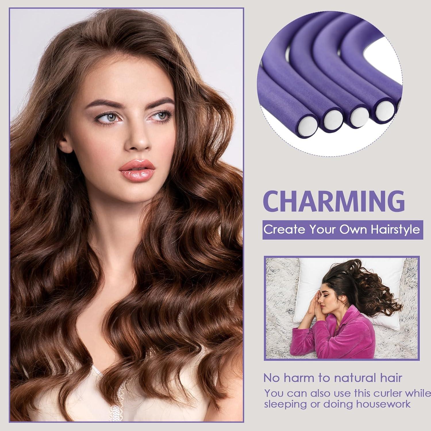 Varillas Flexibles para Rizar el Cabello WILLBOND 60 Piezas