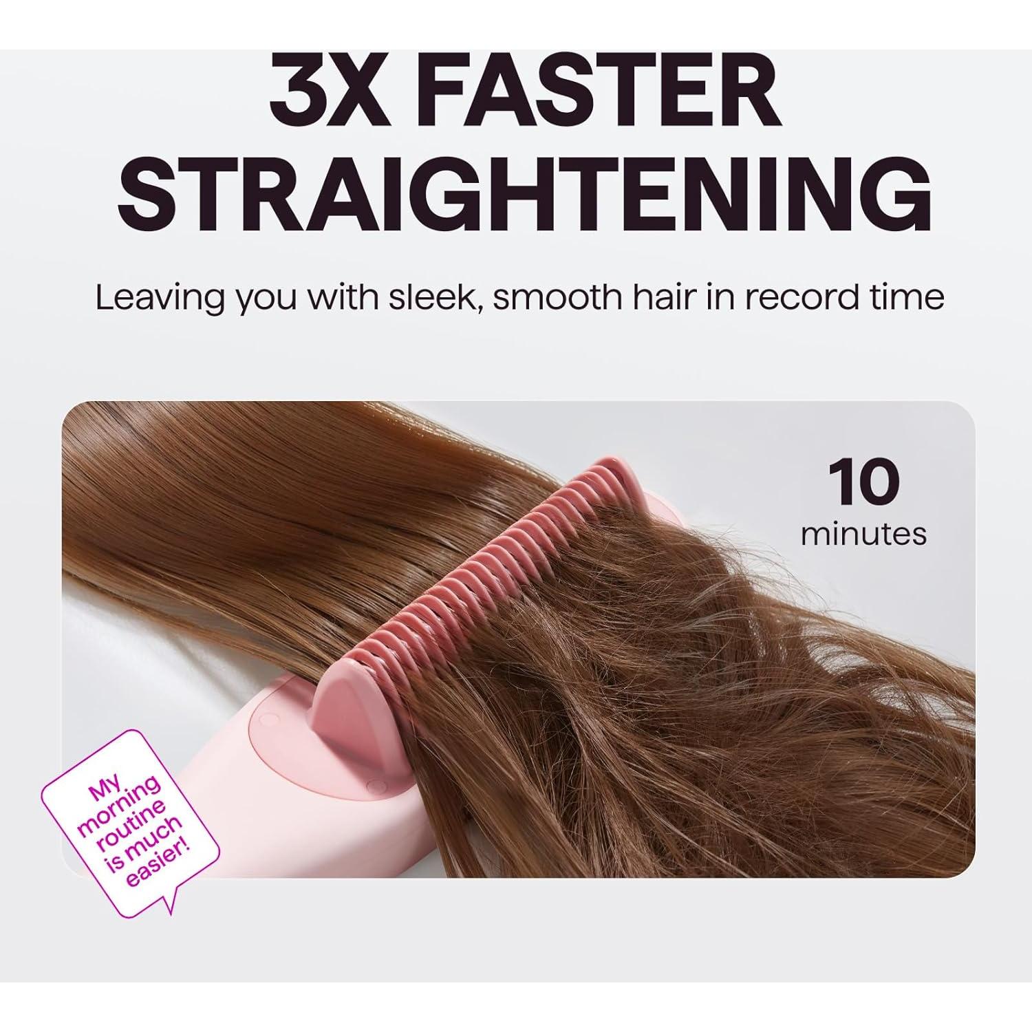 Cepillo Alisador de Cabello Wavytalk Pro Steam 3 en 1