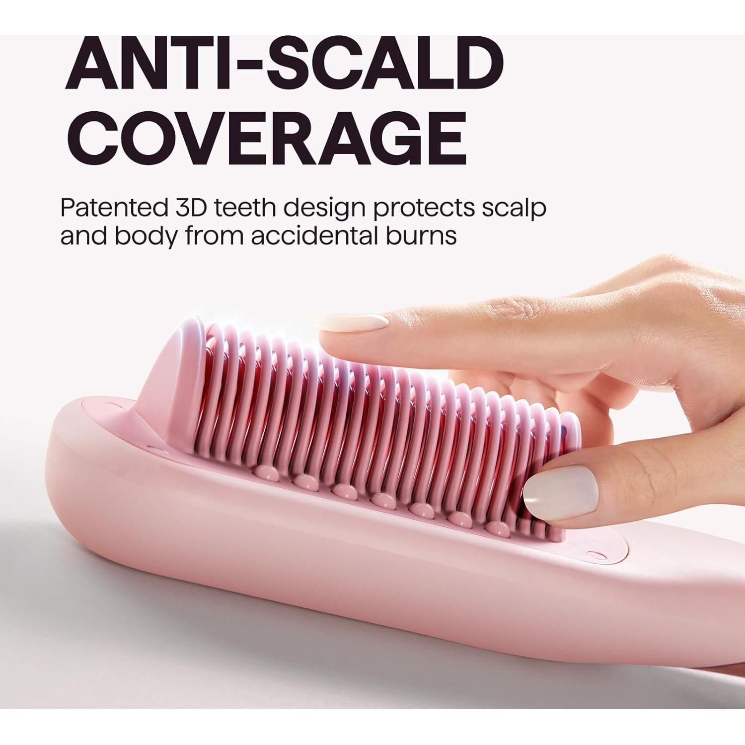 Cepillo Alisador de Cabello Wavytalk Pro Steam 3 en 1