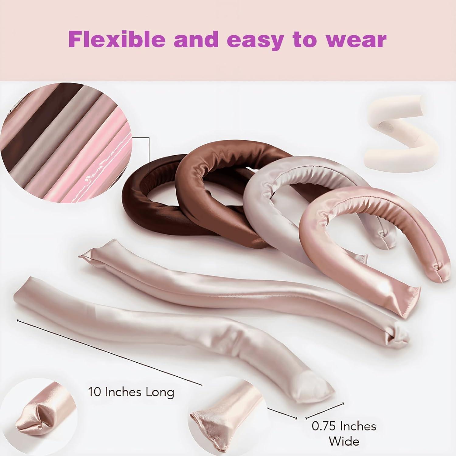 Varilla de Rizado Sin Calor DLSZKJ - 6 Piezas 25.4 CM