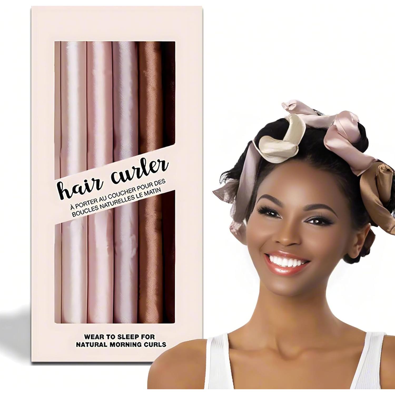 Varilla de Rizado Sin Calor DLSZKJ - 6 Piezas 25.4 CM