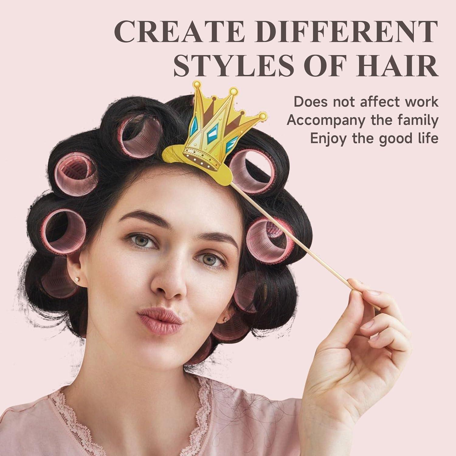 Juego de Rulos Térmicos de Cerámica XN - 26 Piezas Rosa