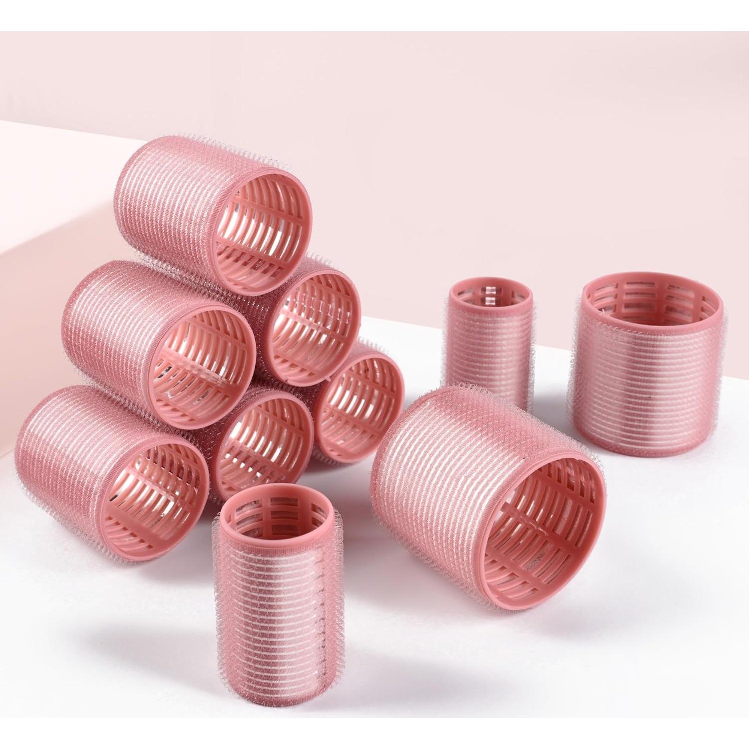 Juego de Rulos Térmicos de Cerámica XN - 26 Piezas Rosa