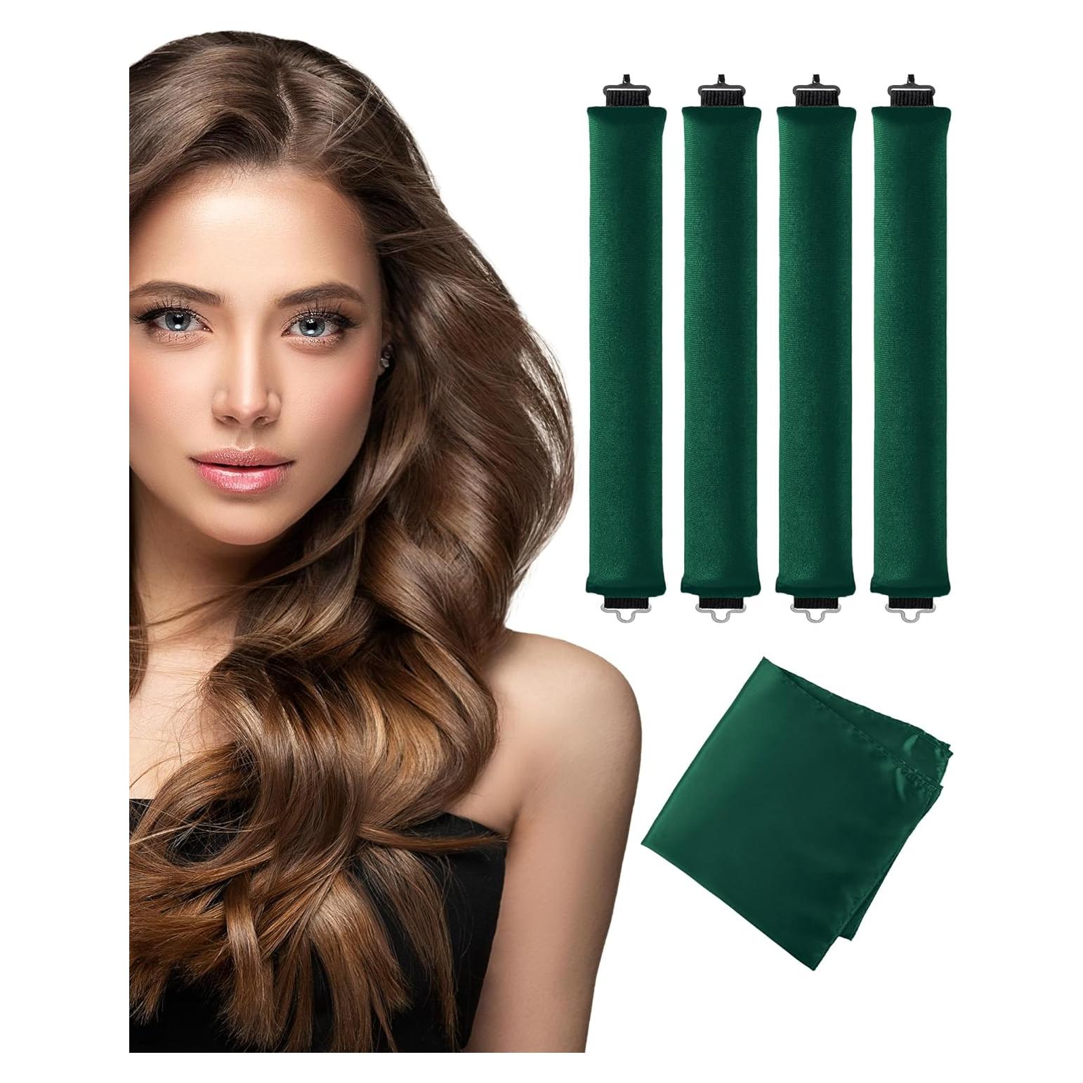 Rizador de Cabello Sin Calor Seritant - 4 Varillas Terciopelo