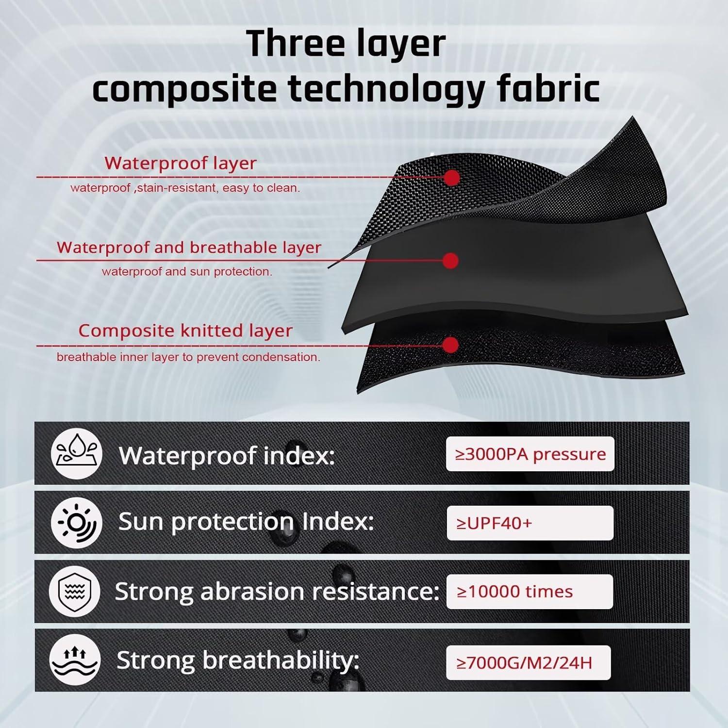 Cubierta SUV Impermeable AltoCover Ajuste Universal 482 cm