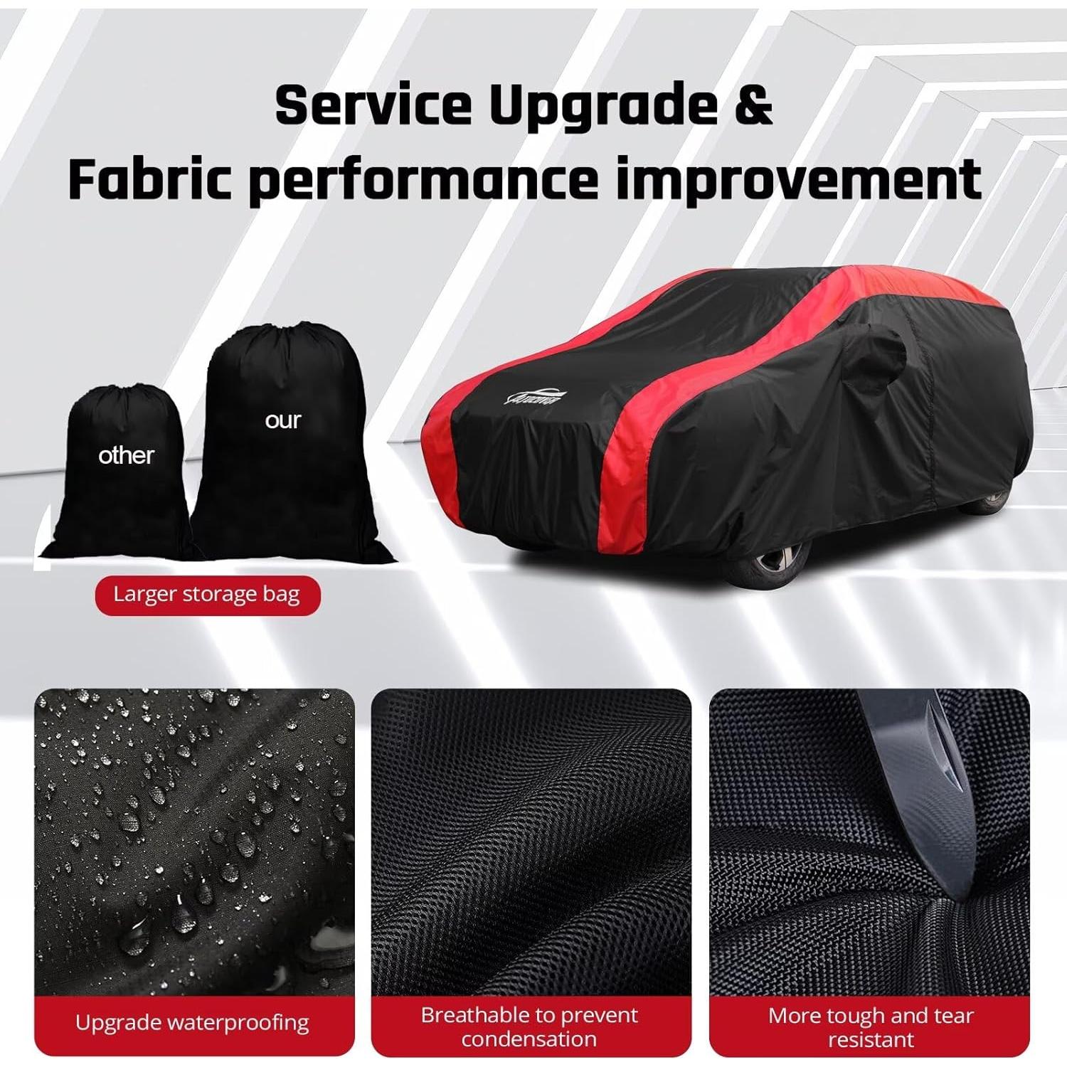 Cubierta SUV Impermeable AltoCover Ajuste Universal 482 cm