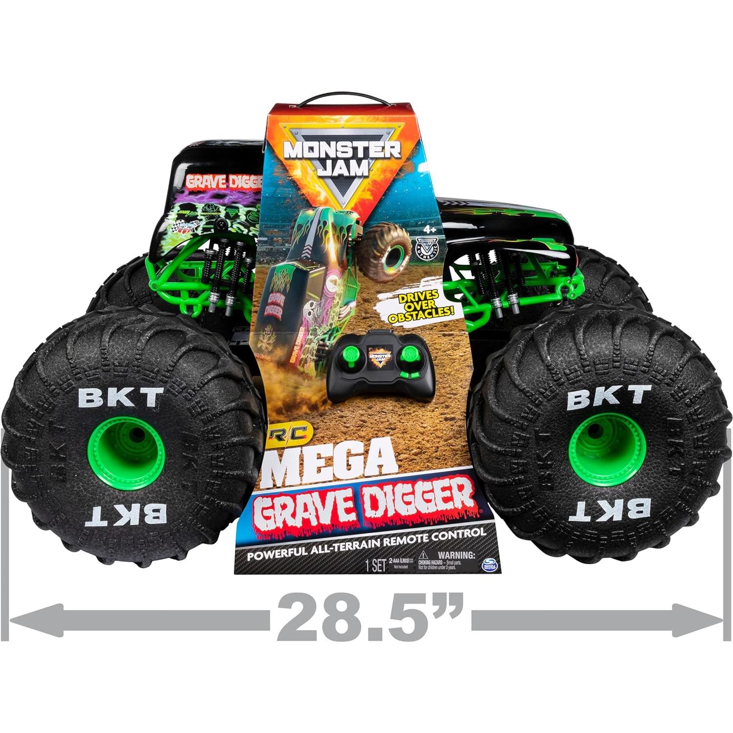 Camión Monstruo RC Mega Grave Digger Spin Master 60 cm