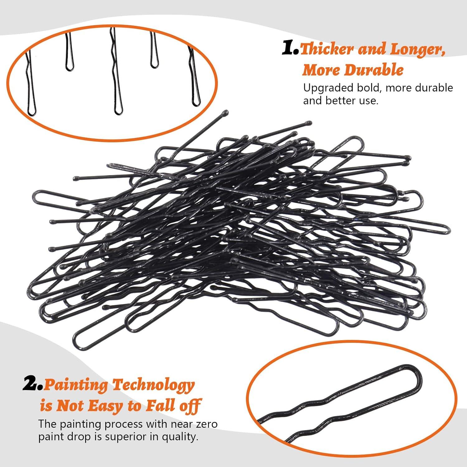 Kit de 380 Horquillas Negras Rustark con Almacenamiento