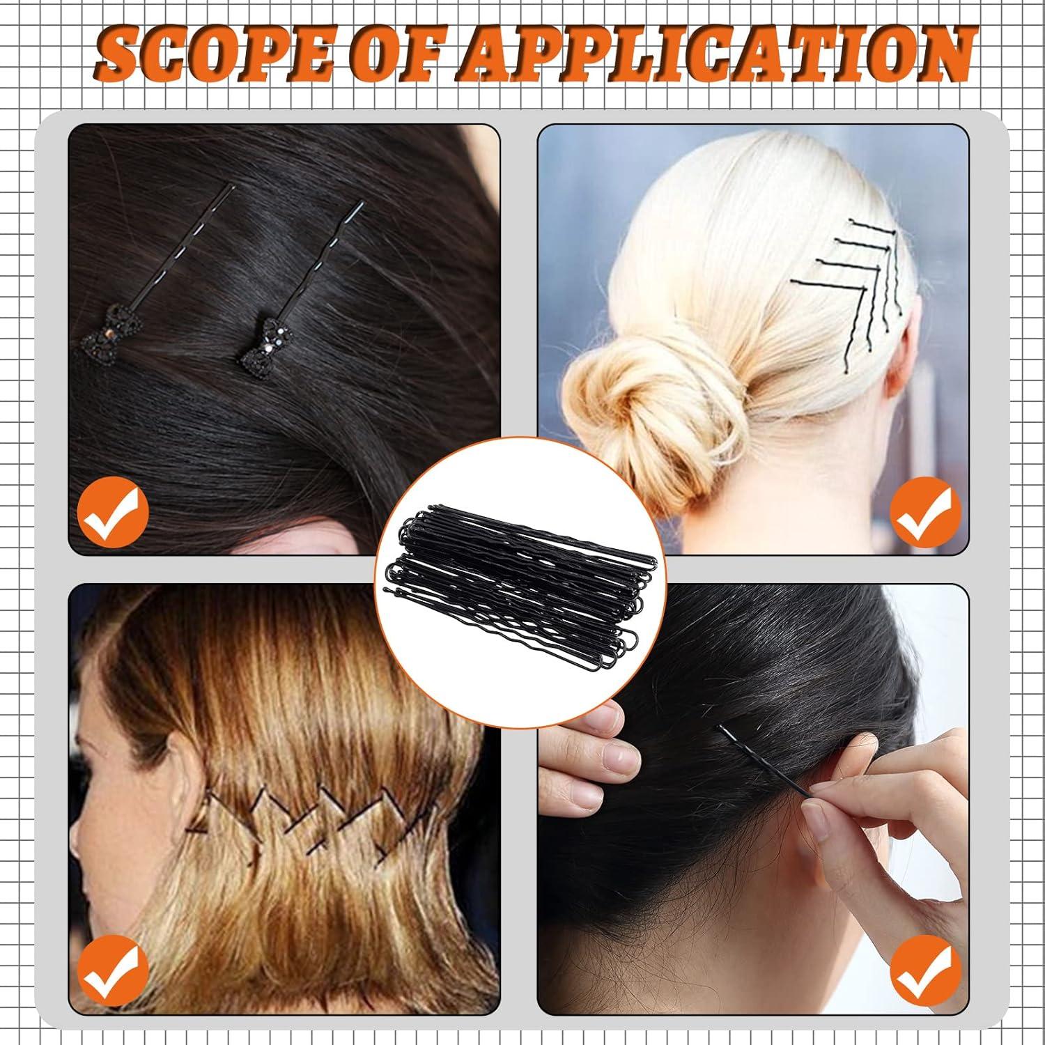 Kit de 380 Horquillas Negras Rustark con Almacenamiento