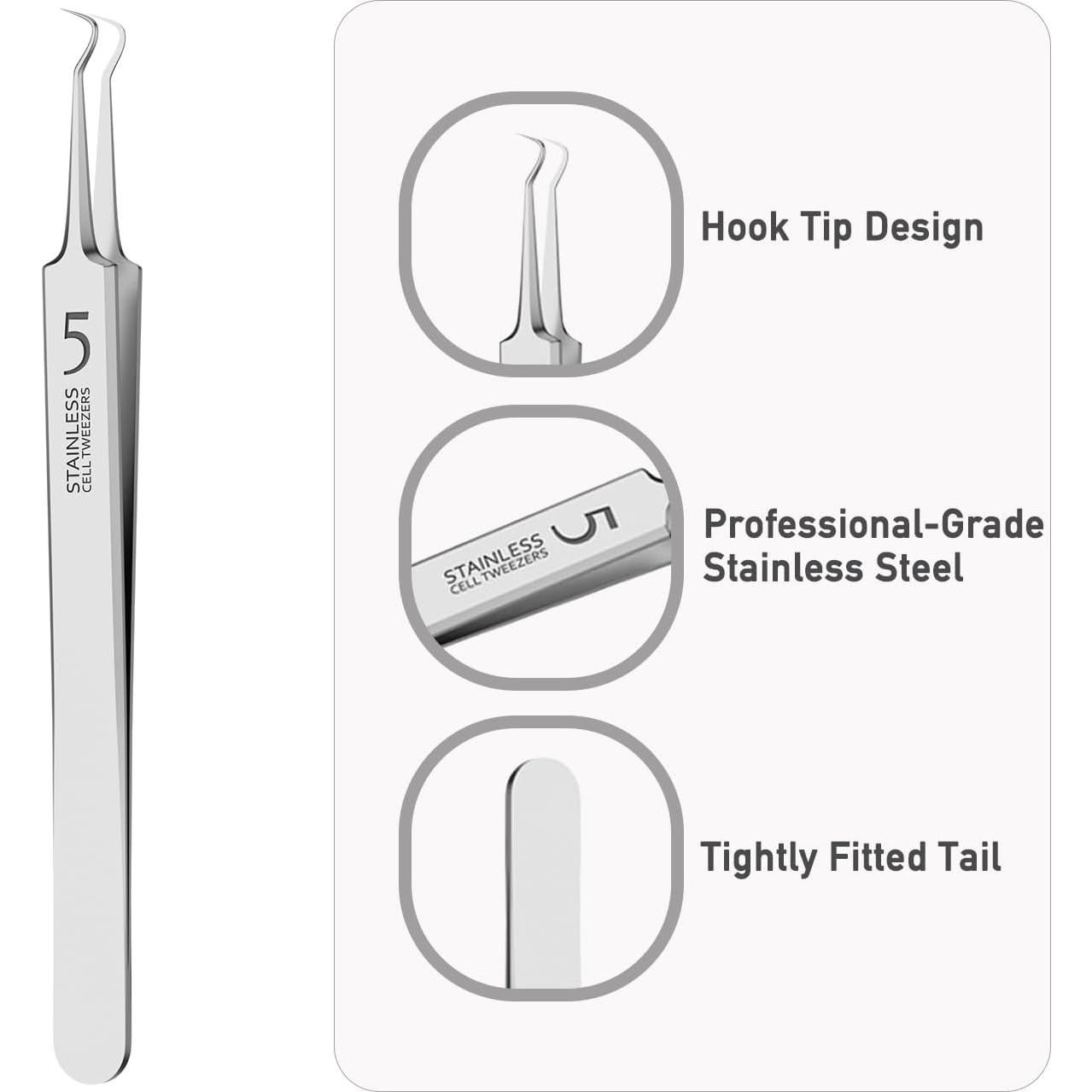 Kit de Herramientas para Eliminar Puntos Negros RJVNT - 3 Piezas