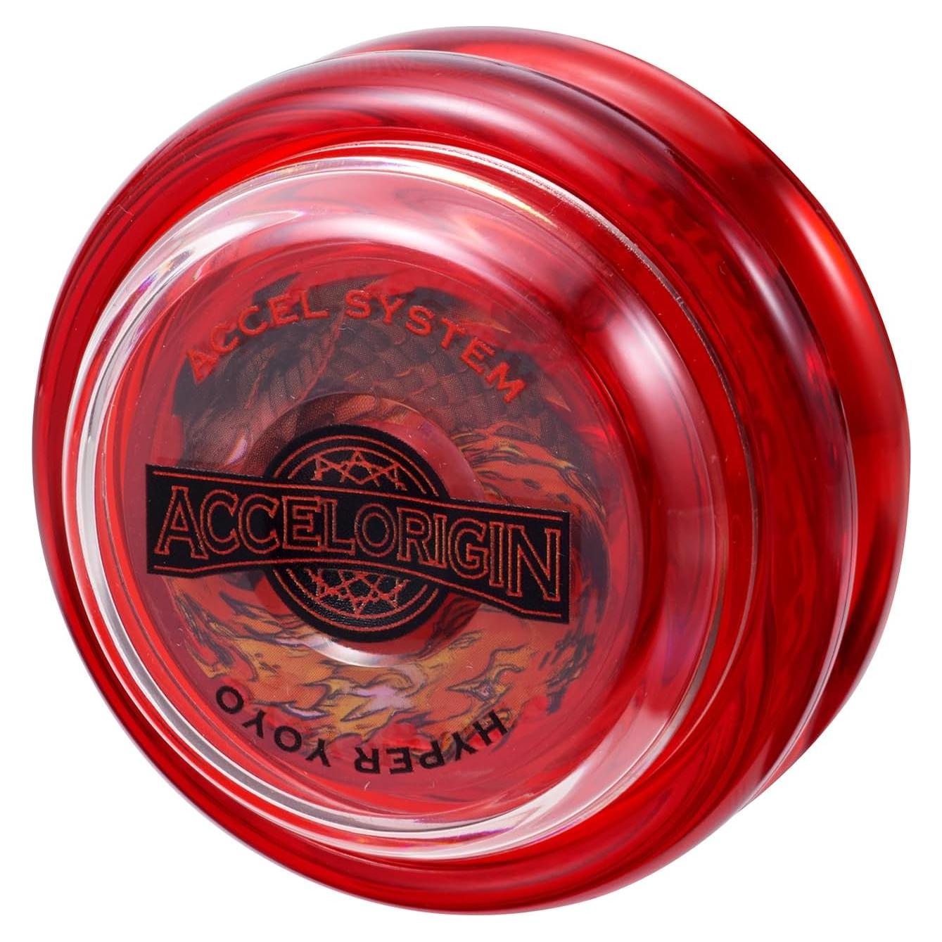 Yoyo Hyper Accel Origin Rojo Dragónico para Principiantes