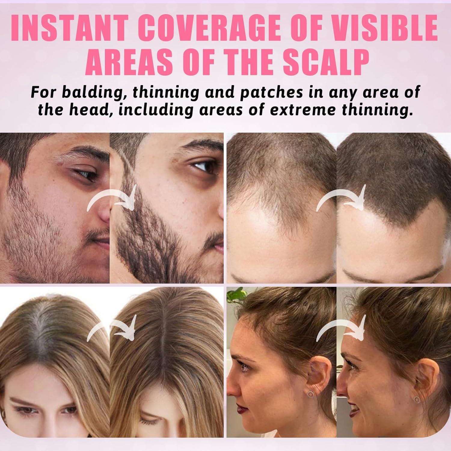 Polvo Retoque Raíces ZENTANMEI Castaño Rojizo 4g - A prueba de Sudor