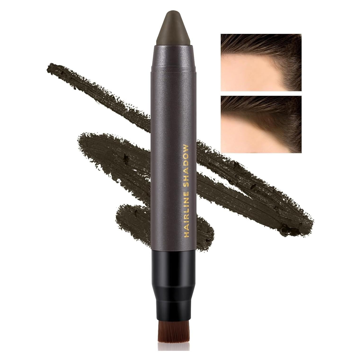 Barra Correctora de Línea Capilar Boobeen - Polvo Sombra Marrón Grisáceo