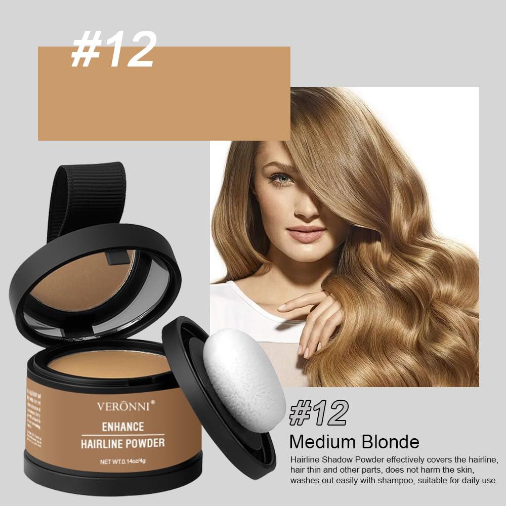 Juego de Polvo para Raíces Guía Charm - 2 Piezas Rubio Medio