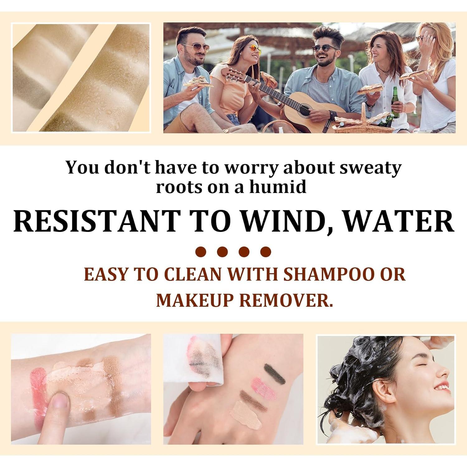 Set de Polvo para Raíces de Cabello XMXueMei - 3 Tonos