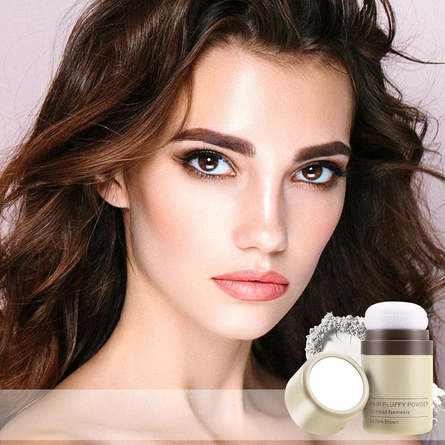 Polvo para Retoque de Raíces Boobeen - Blanco, 60g