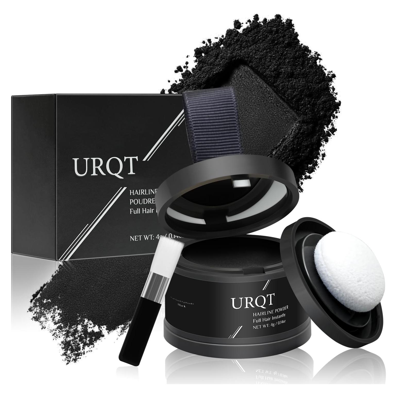 Polvo Mágico URQT para Línea de Cabello - 4g Negro