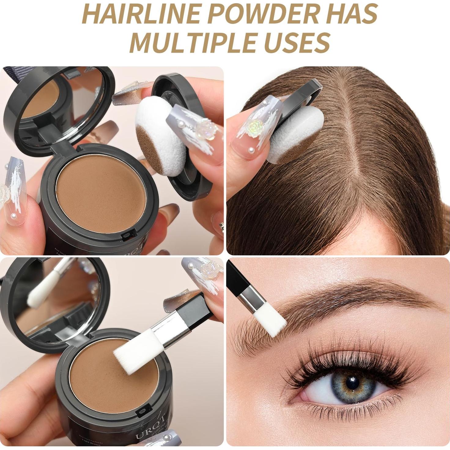 Polvo Mágico URQT para Línea de Cabello - 4g Negro