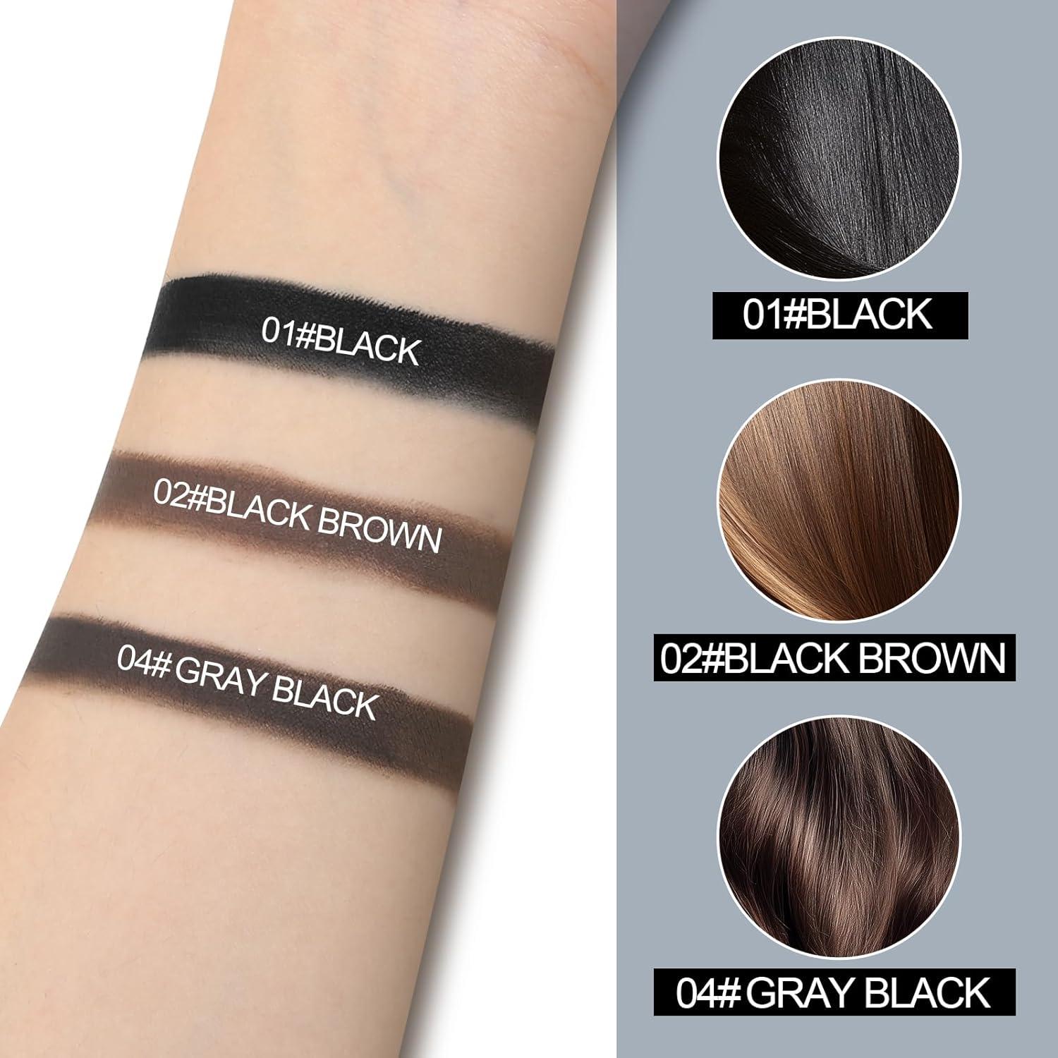 Polvo de Sombra para Raíces Boobeen 9.92g - Cobertura Gris