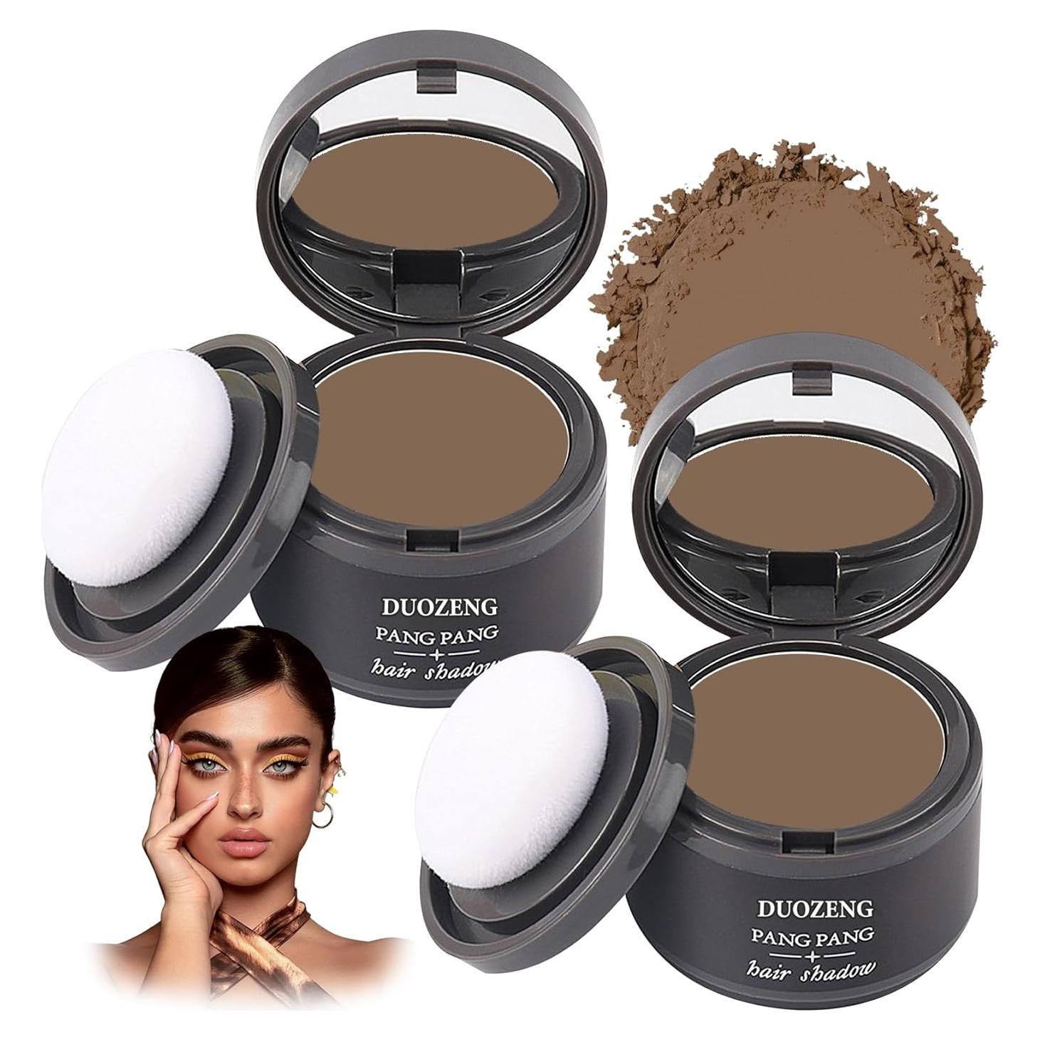 Polvo para Raíces de Cabello Hairline 80g - Castaño Oscuro