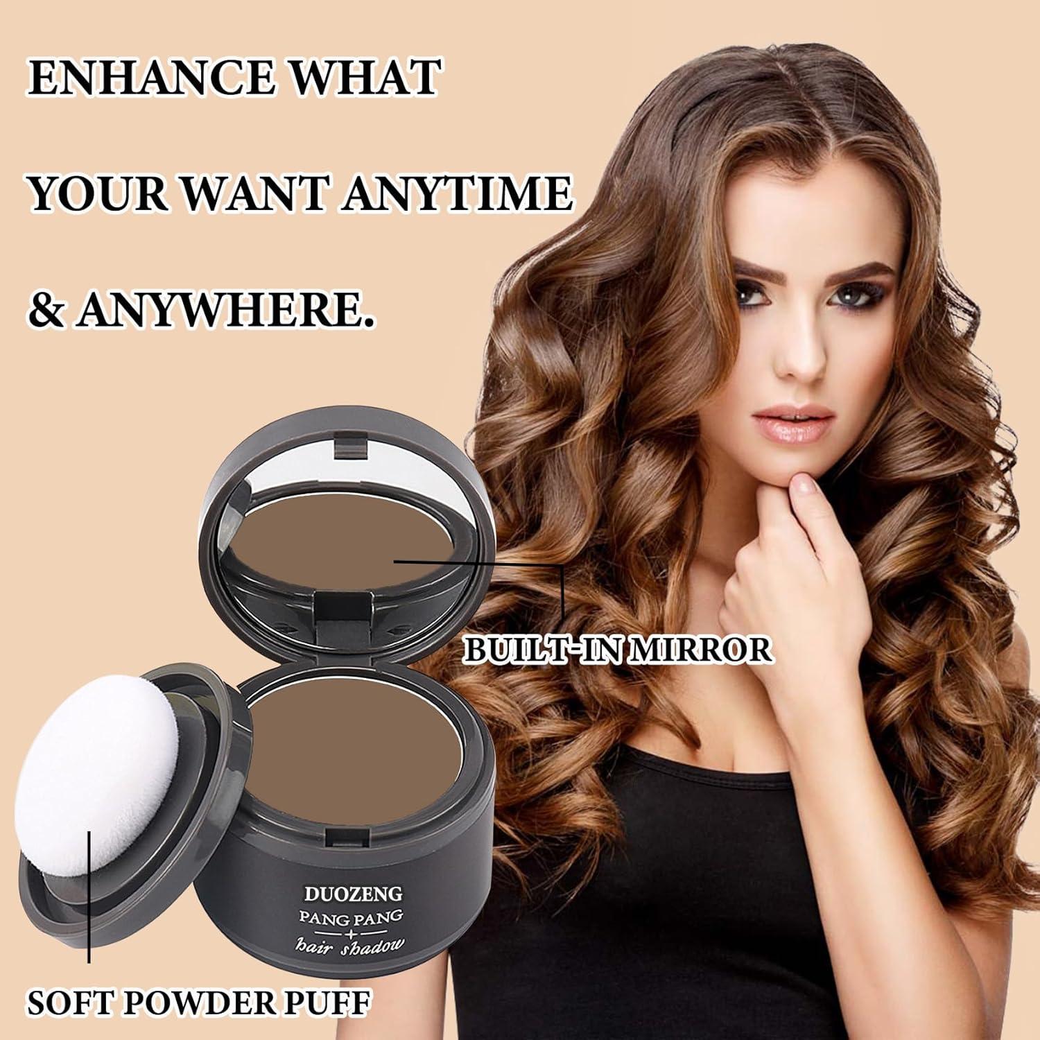 Polvo para Raíces de Cabello Hairline 80g - Castaño Oscuro