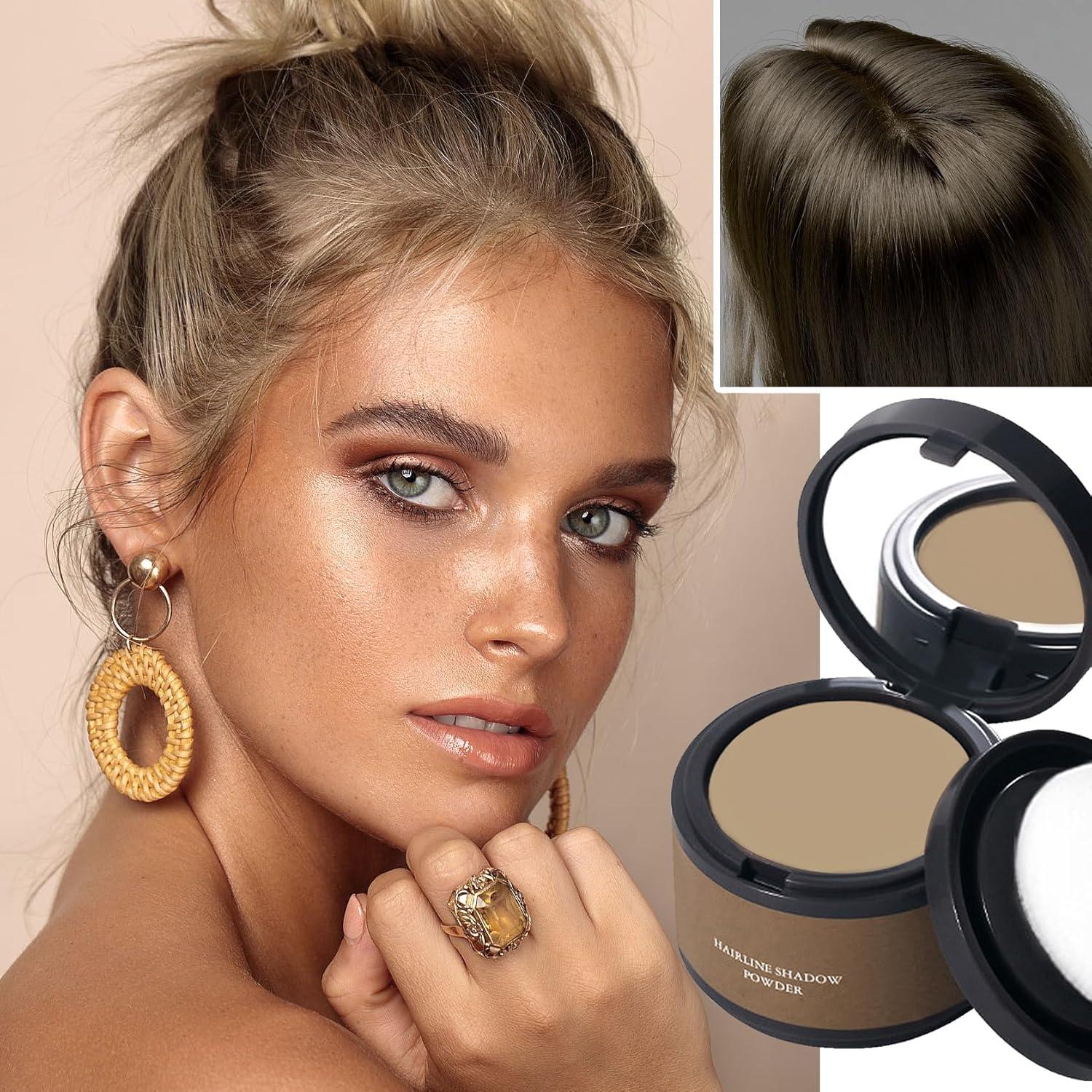 Polvo de Sombra para Raíces WENJLYJ - Cubrimiento Rápido y Duradero