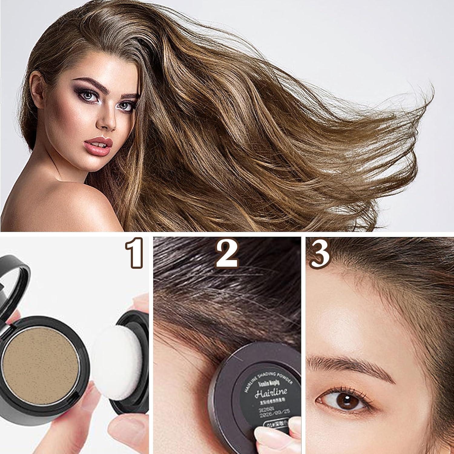 Polvo de Sombra para Raíces WENJLYJ - Cubrimiento Rápido y Duradero
