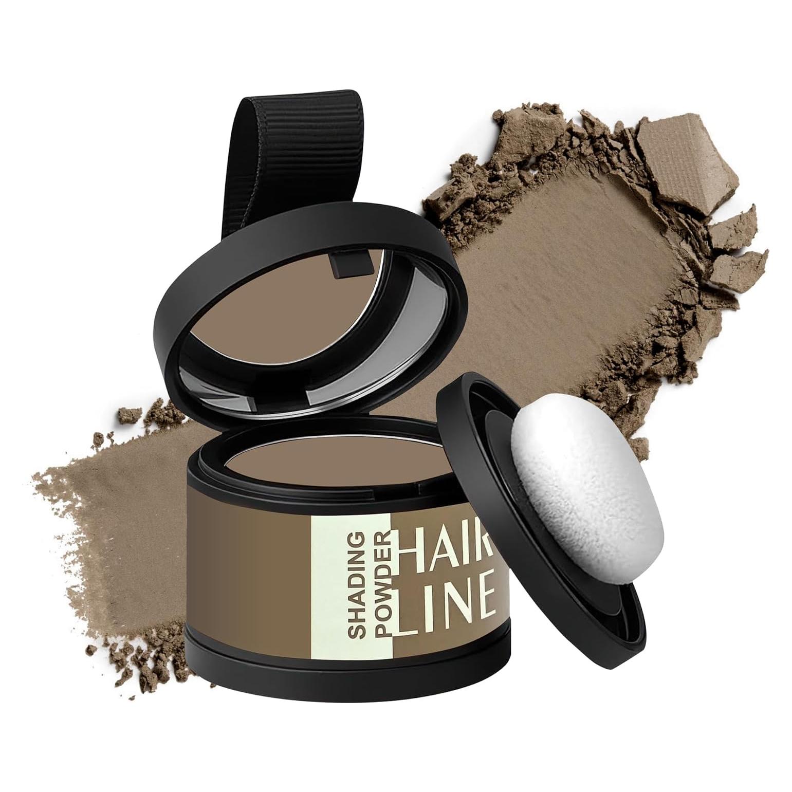 Polvo Retoque Raíces Unusual Beauty Marrón Oscuro 40g